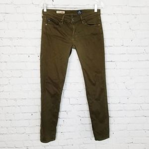 3/$18or5/$25 AGOlive The Stevie Ankle Sateen Pants